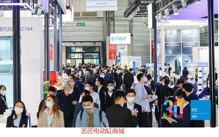 艺匠电动缸闪亮:2022亚洲国际动力传动与控制技术展览会（PTC ASIA 2022）